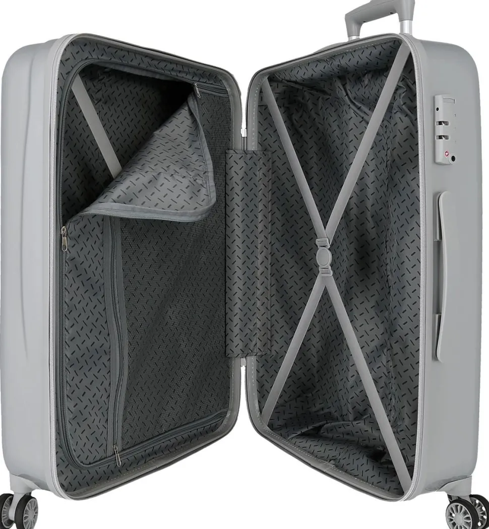 trolley_medio_disney_mickey__argento_4.webp Clearance Disney Trolley medio Mickey 100 Argento Mickey100