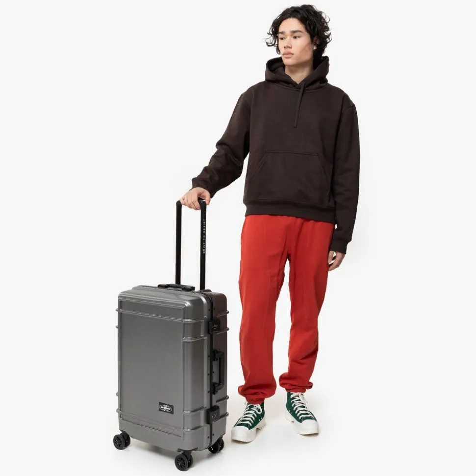 trolley_medio_eastpak_resistr_case_m_brushed_metal_3.webp Outlet Eastpak Trolley medio Resist'R Case M Brushed Metal BrushedMetal