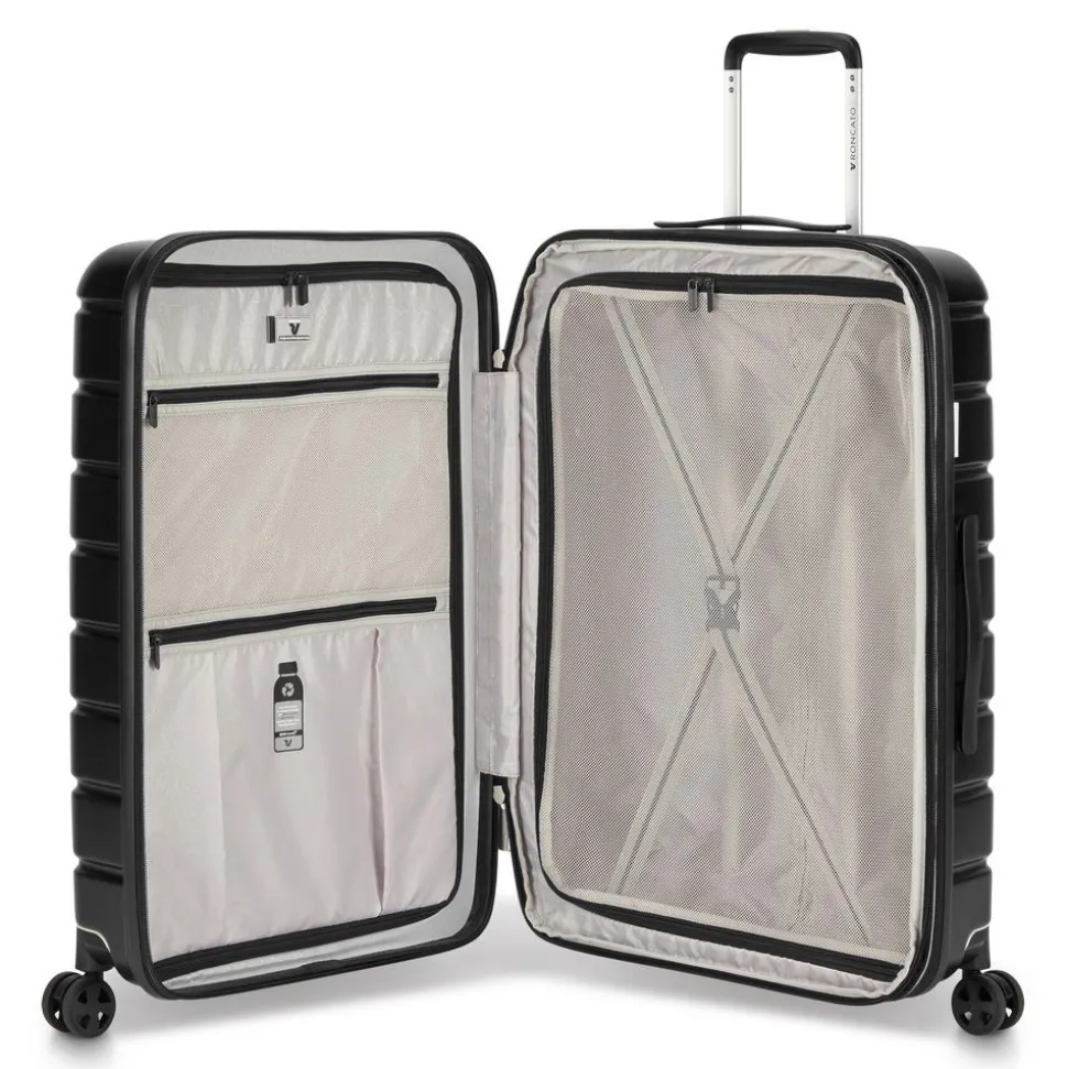 trolley_medio_espandibile_roncato_relife__nero_3.webp Outlet Roncato Trolley medio espandibile Relife 3452 Nero