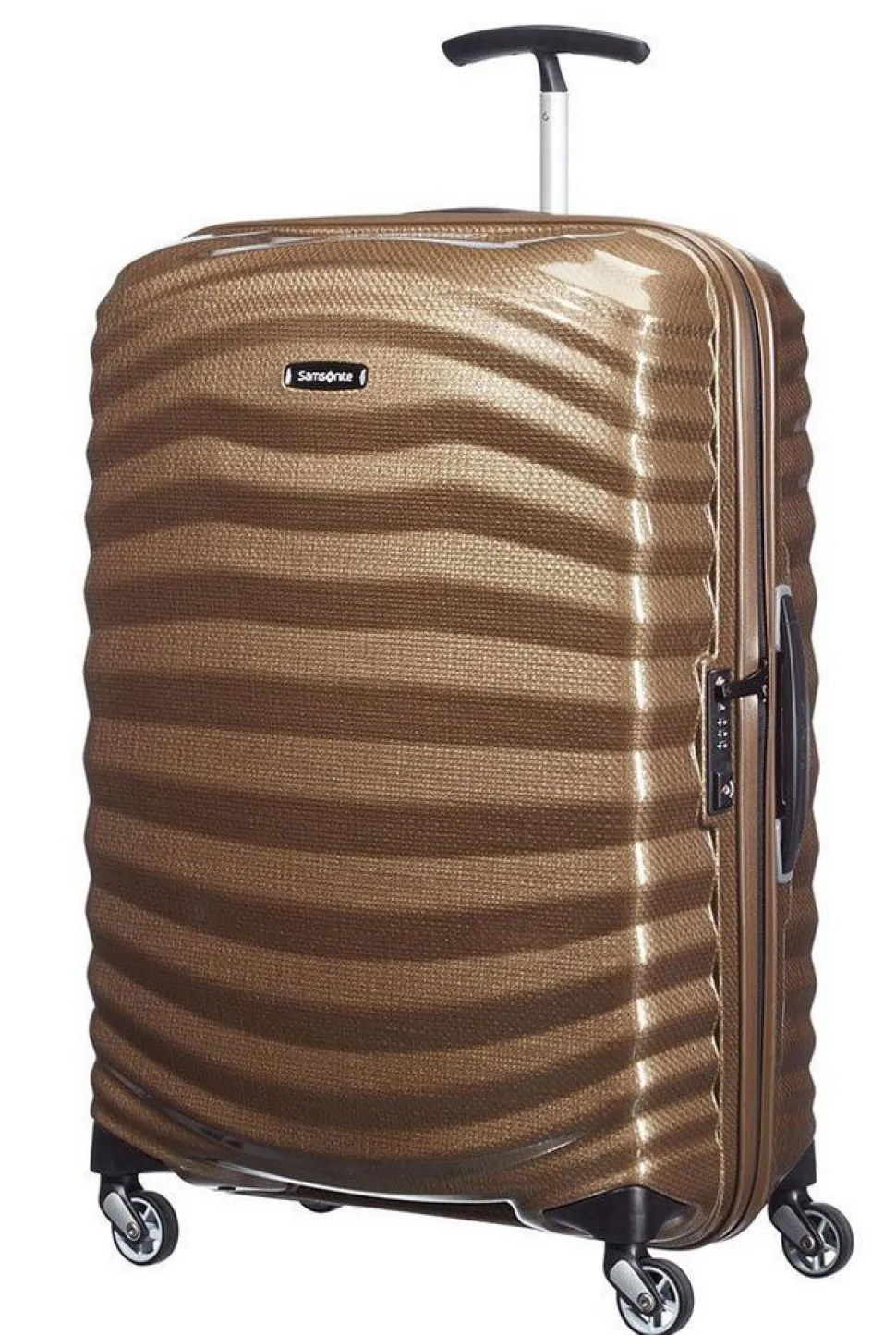 Cheap Samsonite Trolley medio Lite-Shock 69cm Sand