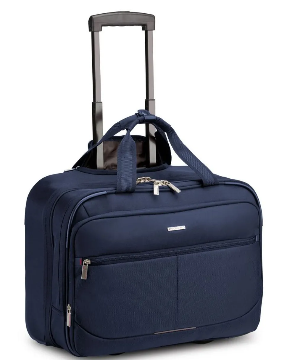 Store Roncato Trolley porta pc 17" Easy Office 2.0 2724 Blu