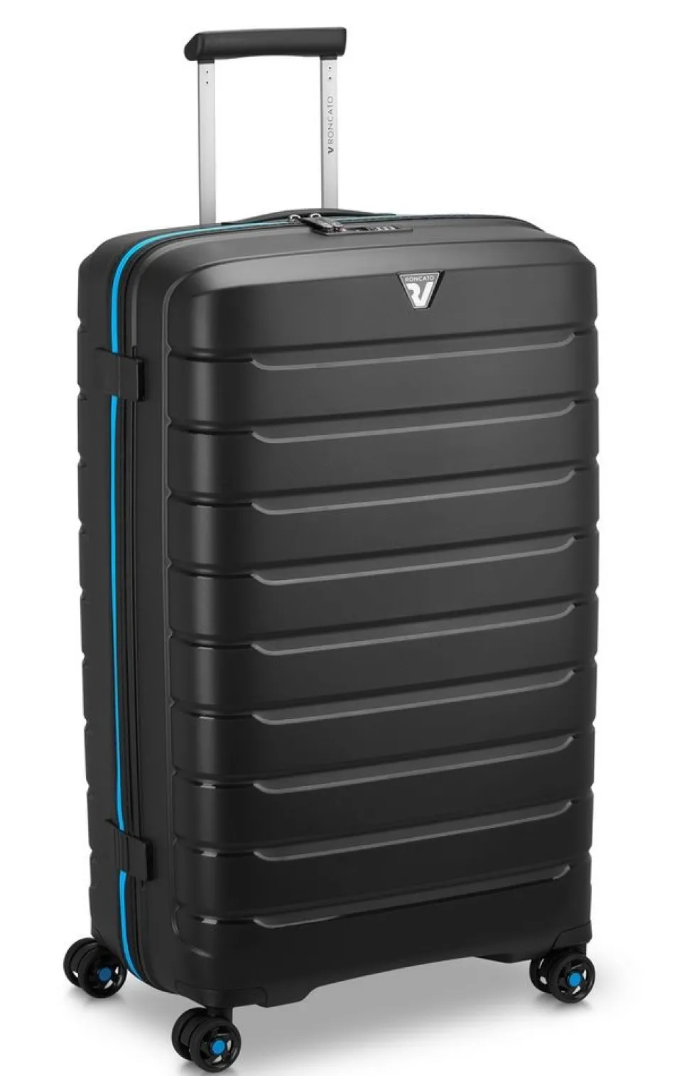 Cheap Roncato Trolley B-Flying Neon grande 7981 Nero