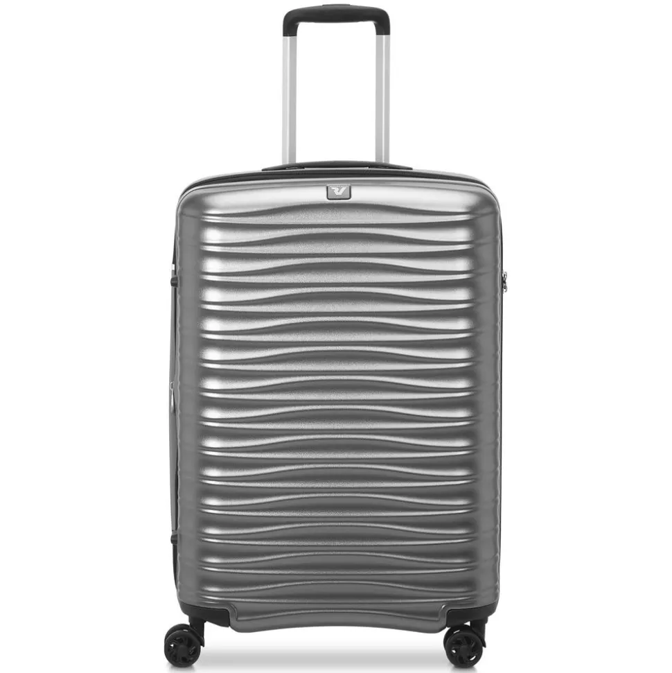 Clearance Roncato Trolley Wave medio espandibile 9722 Champagne