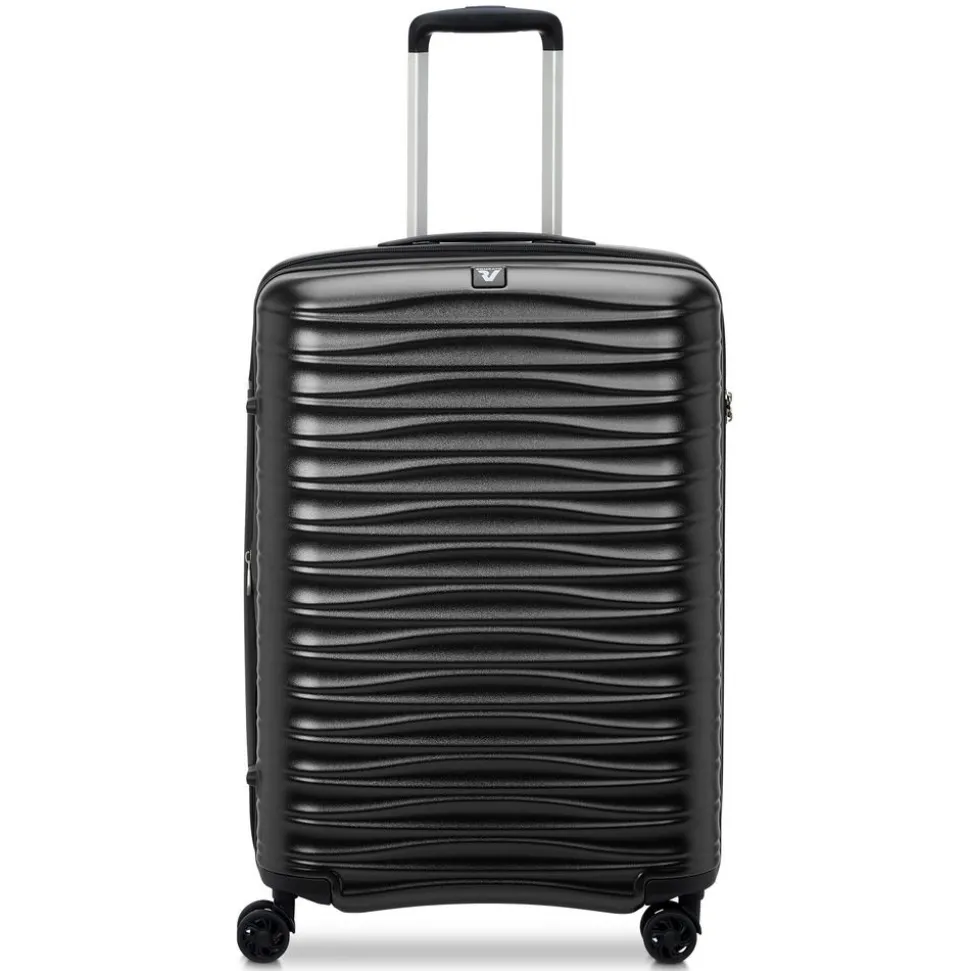 Fashion Roncato Trolley Wave medio espandibile 9722 Nero