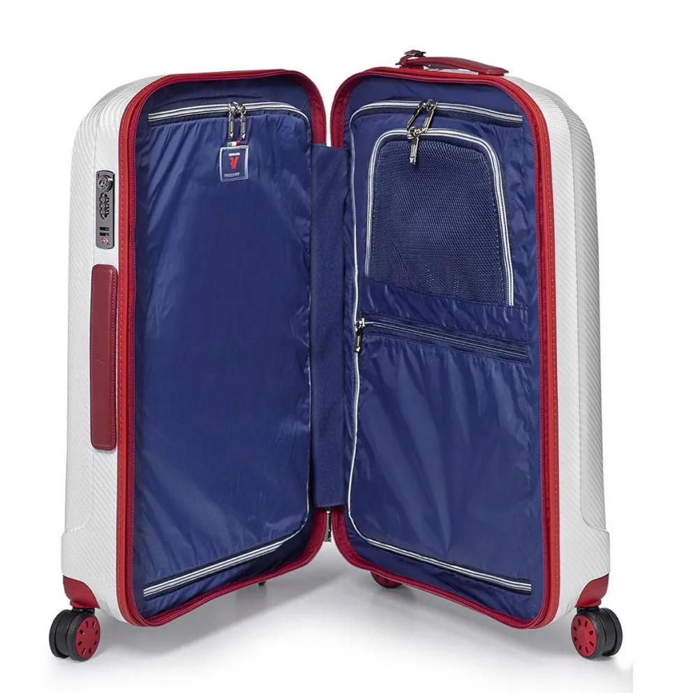 Hot Roncato Trolley We Are Glam grande 5951 Rosso/Bianco