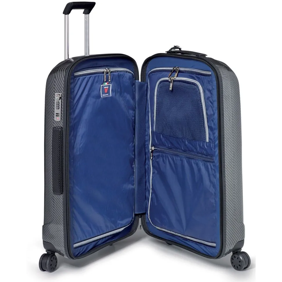 Sale Roncato Trolley We Are Glam medio 5952 Nero/Grafite