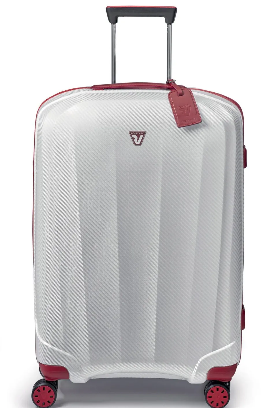 trolley_roncato_we_are_glam_medio__rossobianco_3.webp Clearance Roncato Trolley We Are Glam medio 5952 Rosso/Bianco