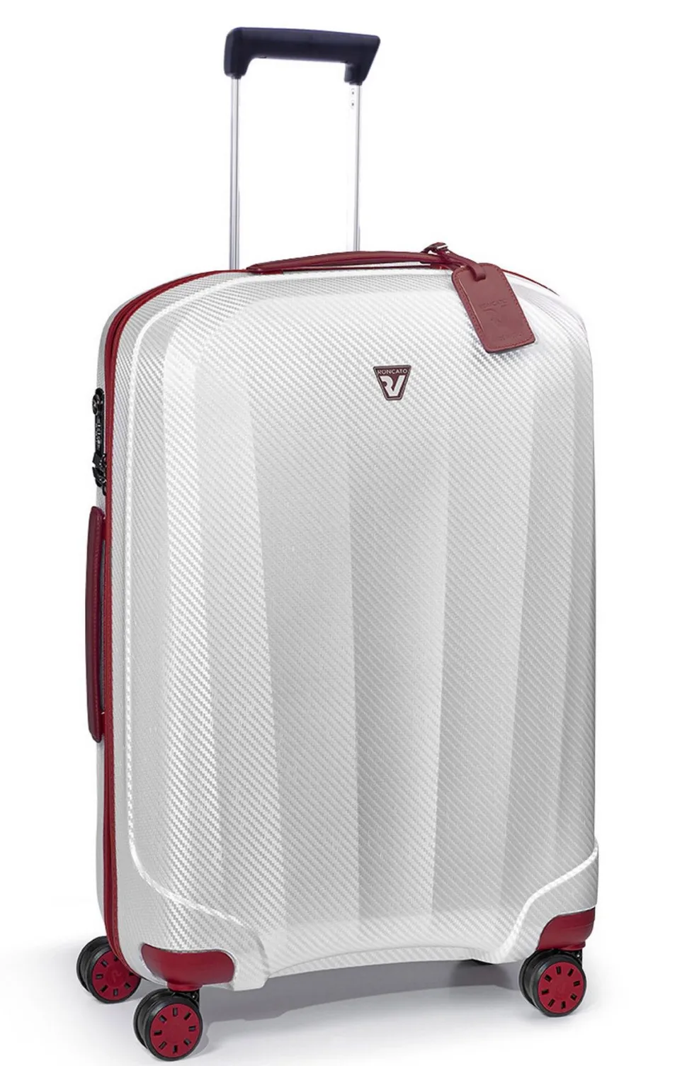 trolley_roncato_we_are_glam_medio__rossobianco_6.webp Clearance Roncato Trolley We Are Glam medio 5952 Rosso/Bianco