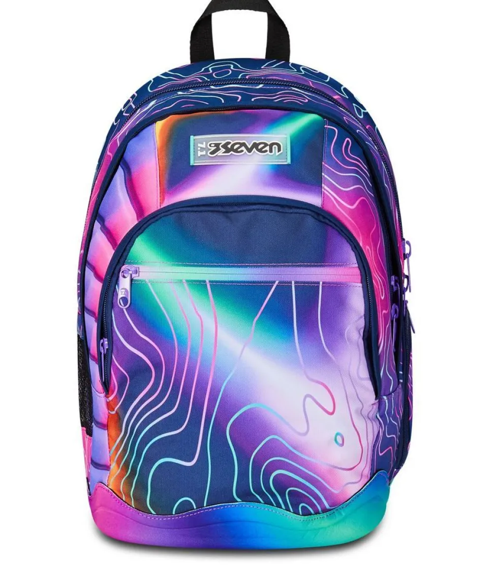 Clearance Seven Trolley scuola 3 ruote Flex Mapset Girl MapsetGirl