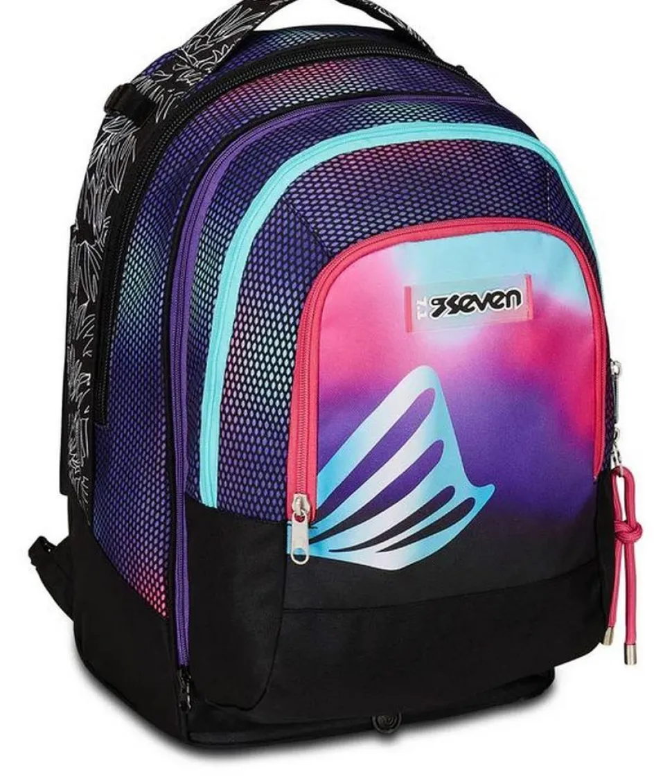 Hot Seven Trolley scuola Jack 3 ruote Detach Shadefull Girl ShadefullGirl