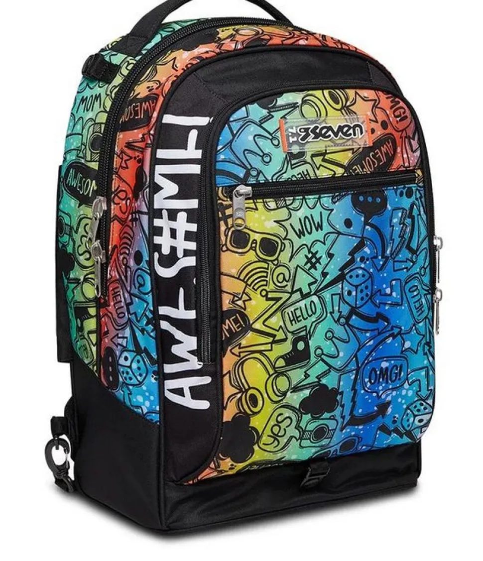 trolley_scuola_seven_jack__ruote_fluo_stamp_11.webp Cheap Seven Trolley scuola Jack 3 ruote Fluo Stamp FluoStamp