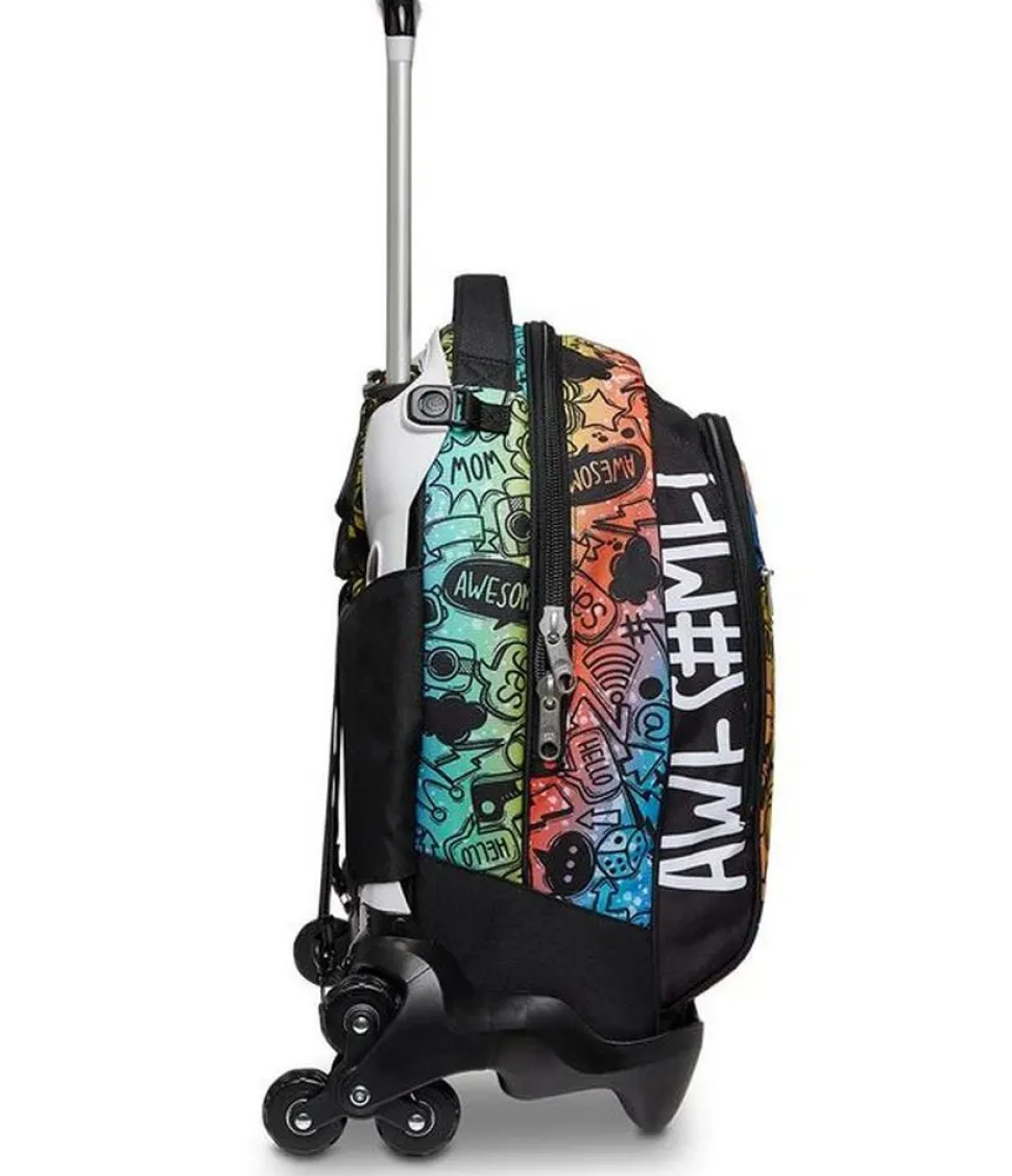 trolley_scuola_seven_jack__ruote_fluo_stamp_5.webp Cheap Seven Trolley scuola Jack 3 ruote Fluo Stamp FluoStamp
