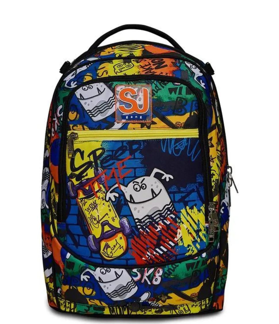 trolley_scuola_sj_jack__ruote_critty_boy_10.webp Fashion Sj Gang Trolley scuola SJ Jack 2 ruote Critty Boy CrittyBoy