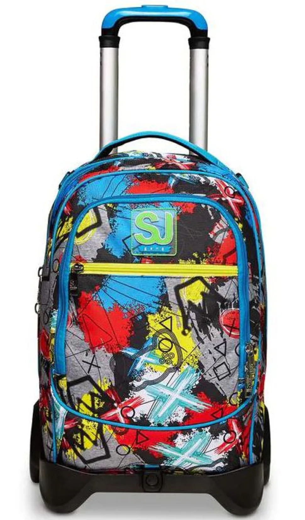 New Sj Gang Trolley scuola SJ Jack 2 ruote Glitzled Boy GlitzledBoy