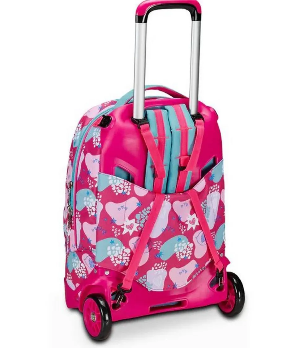 trolley_scuola_sj_jack__ruote_pinkfur_8.webp Cheap Sj Gang Trolley scuola SJ Jack 2 ruote Pinkfur