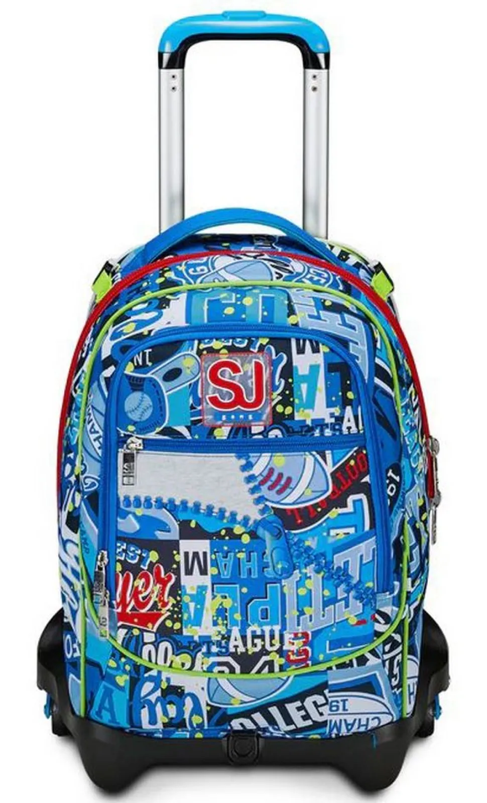New Sj Gang Trolley scuola SJ Jack 3 ruote Realbasket