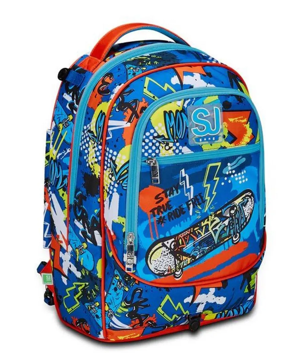 trolley_scuola_sj_jack__ruote_trickyled_11.webp Hot Sj Gang Trolley scuola SJ Jack 3 ruote Trickyled