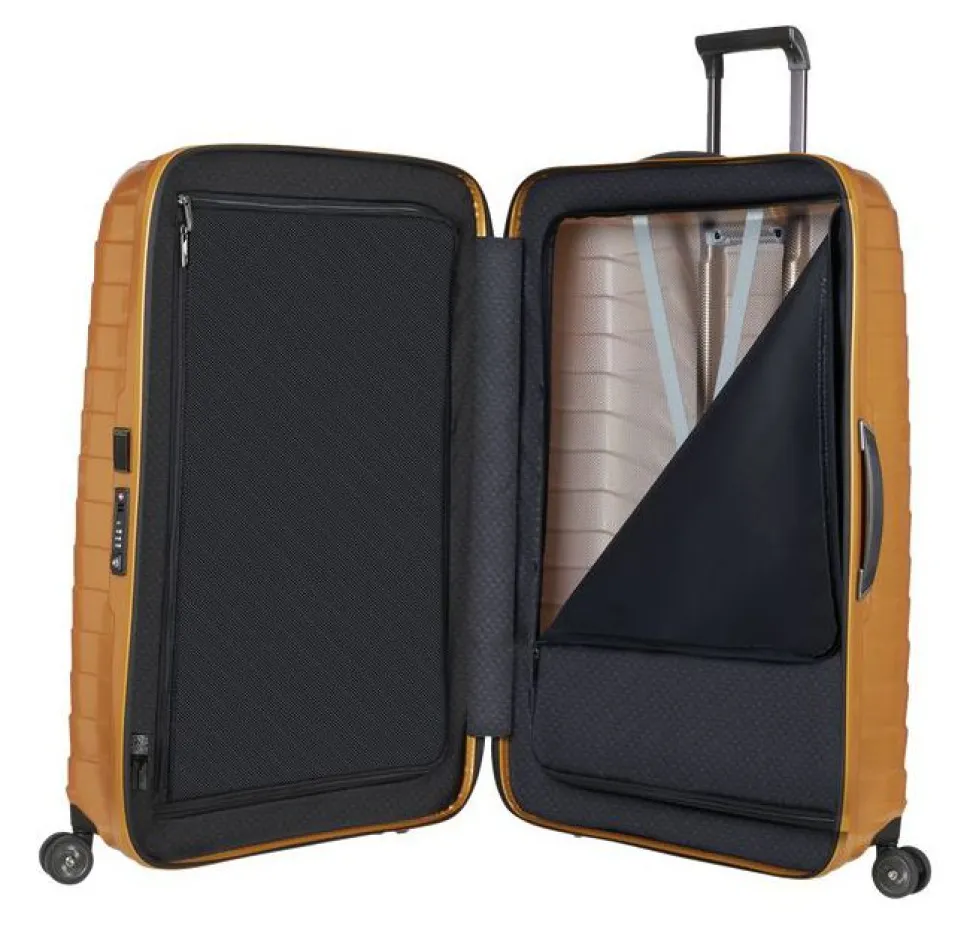 trolley_xl_cm_samsonite_proxis_honey_gold_3.webp Clearance Samsonite Trolley XL 81cm Proxis Honey Gold HoneyGold