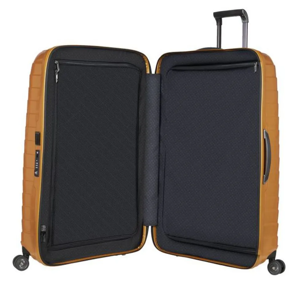 trolley_xl_cm_samsonite_proxis_honey_gold_5.webp Clearance Samsonite Trolley XL 81cm Proxis Honey Gold HoneyGold