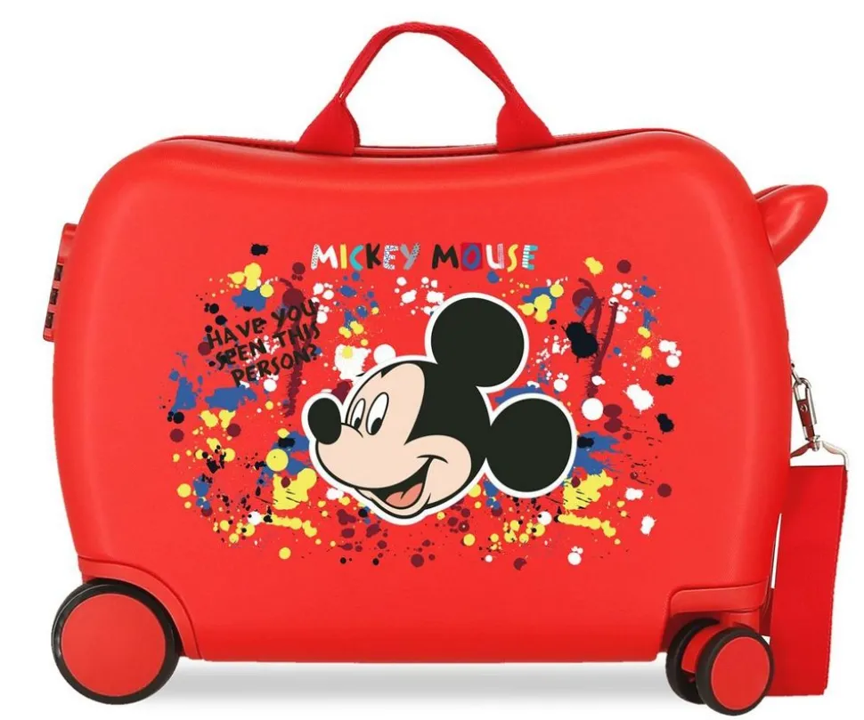 Flash Sale Disney Valigia per bambini cavalcabile Mickey Colour Mayhem