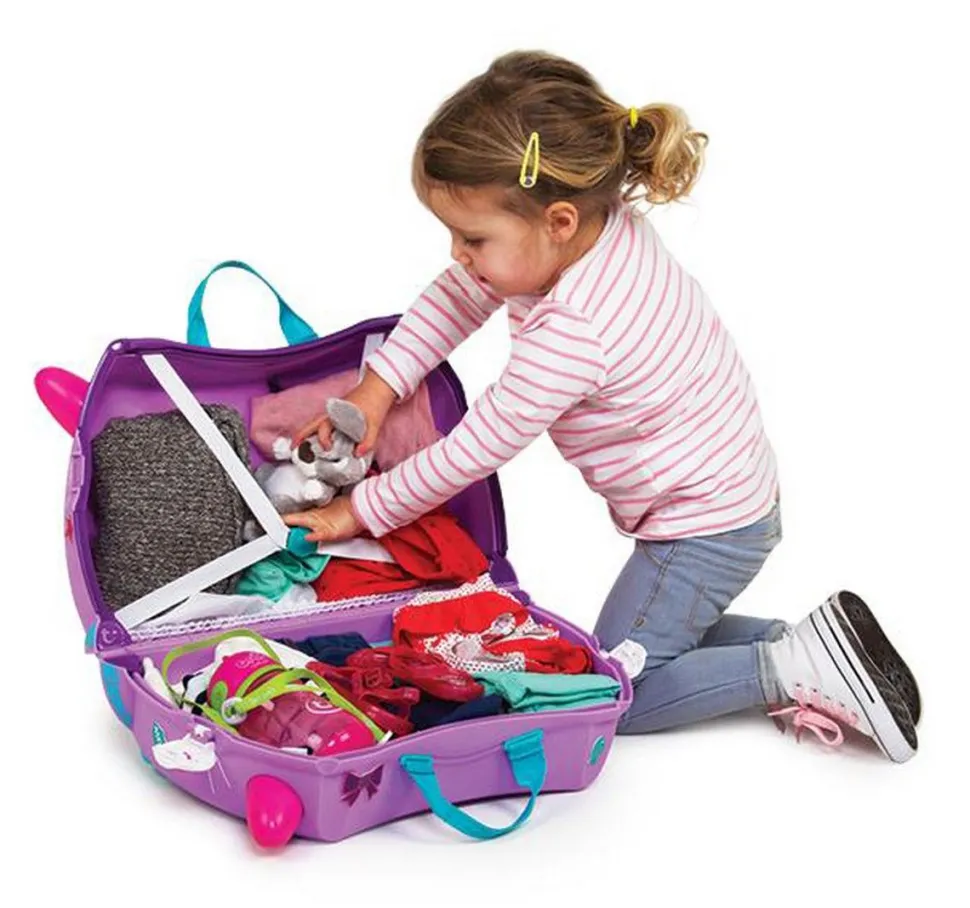 Flash Sale Trunki Valigia per bambini cavalcabile Cassie the Cat CassietheCat