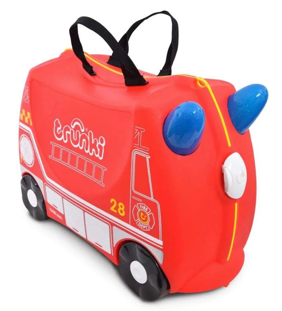 Store Trunki Valigia per bambini cavalcabile Frank Fire Truck FrankFireTruck