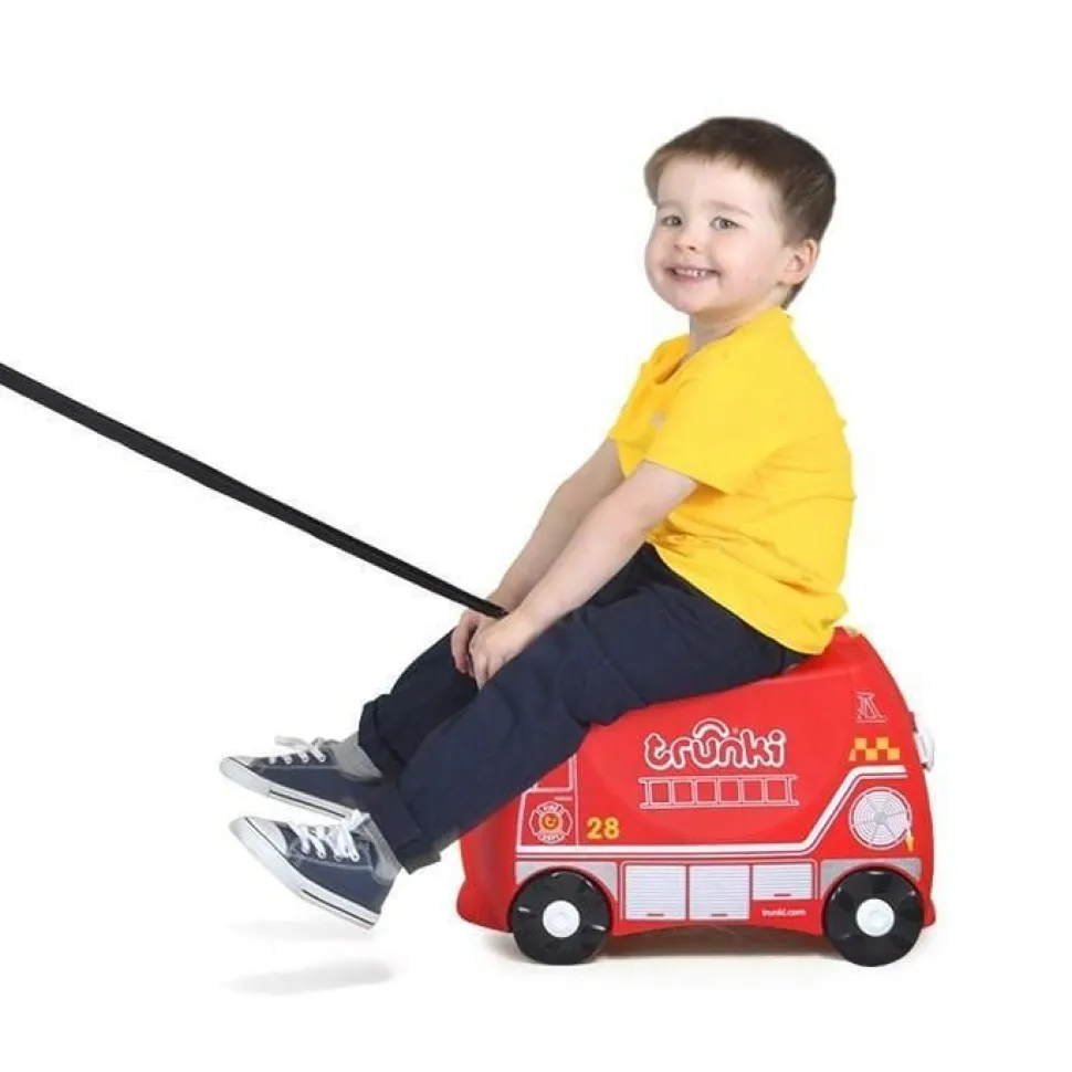 Store Trunki Valigia per bambini cavalcabile Frank Fire Truck FrankFireTruck