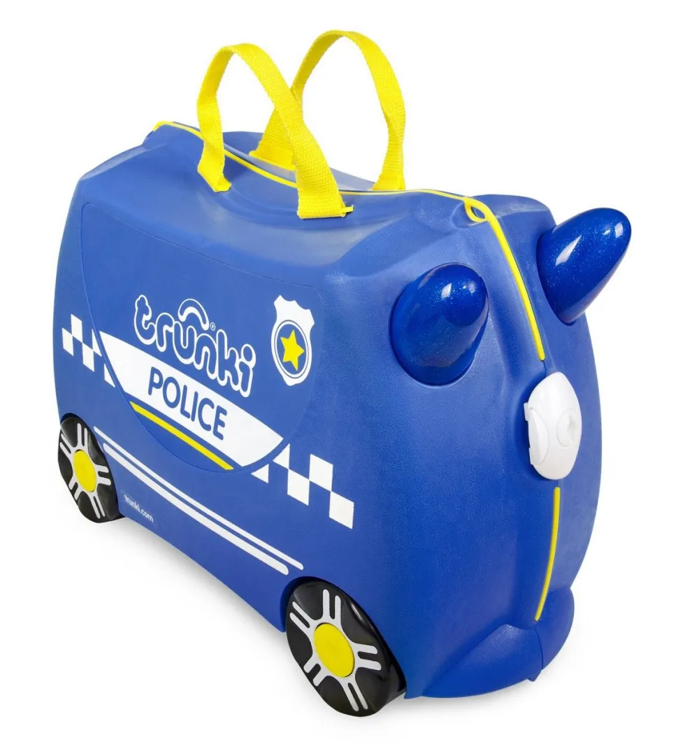 Store Trunki Valigia per bambini cavalcabile Percy the Police PercythePolice