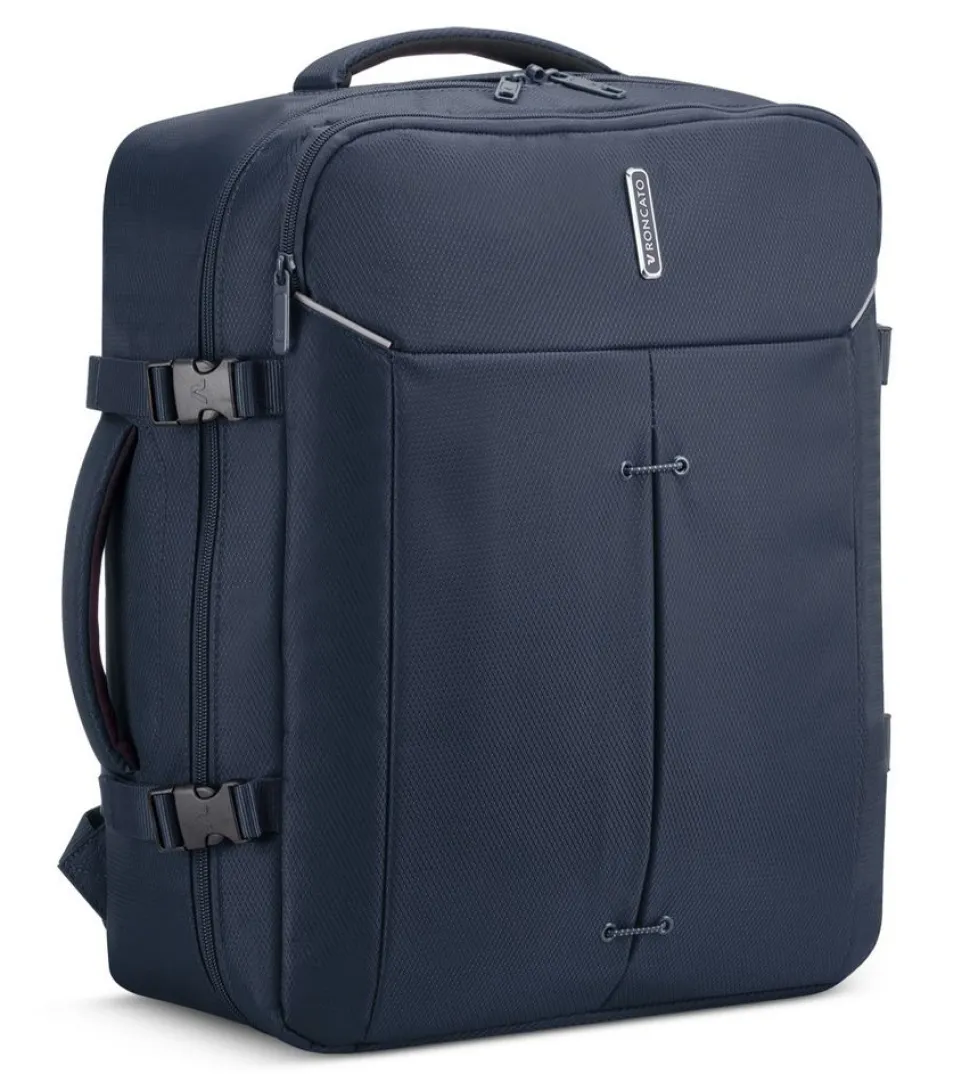 Hot Roncato Zaino cabina Easyjet 45x36x18 Ironik 2.0 5326 Notte Blu