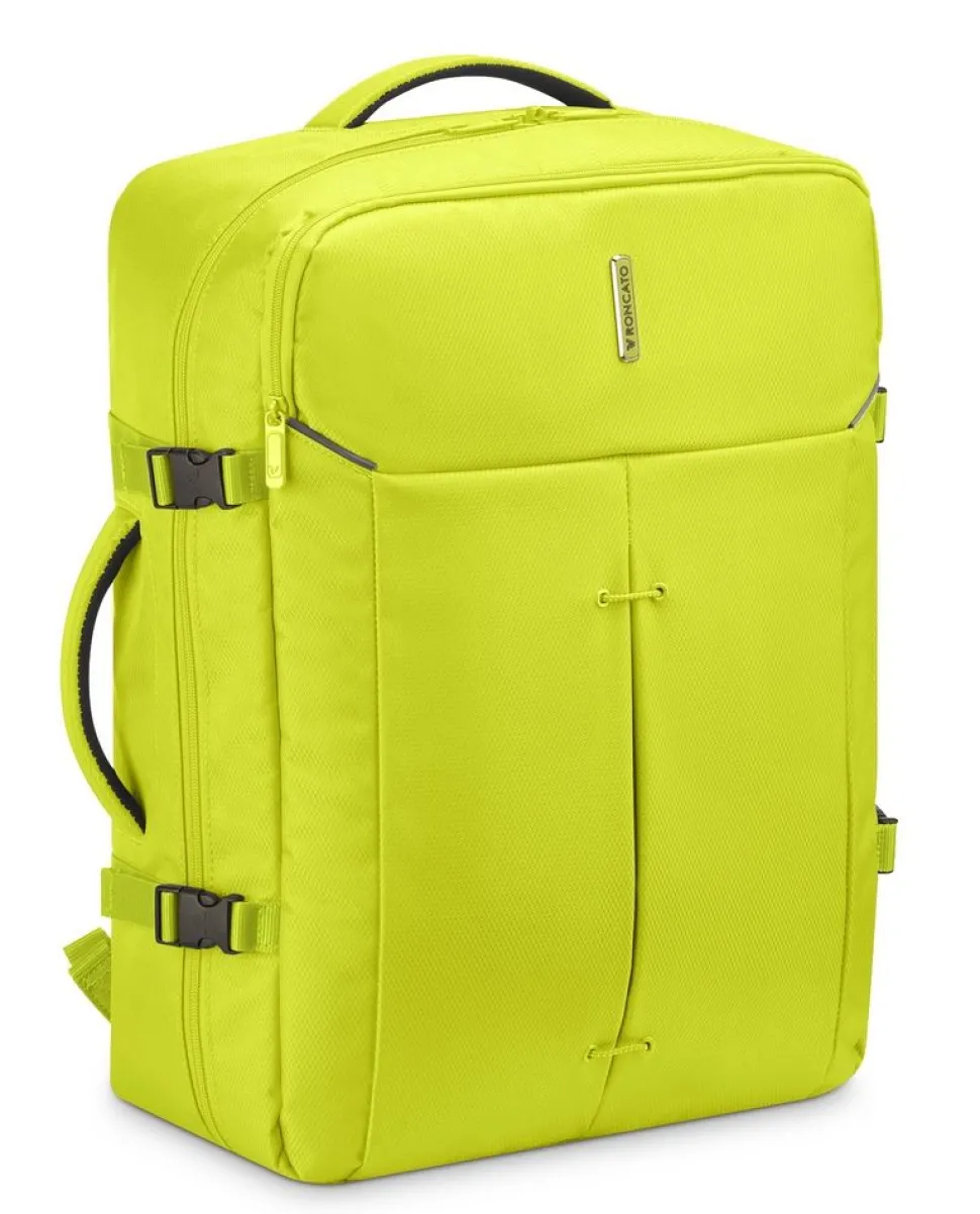 Online Roncato Zaino cabina Easyjet 45x36x18 Ironik 2.0 5326 Cyber Lime CyberLime