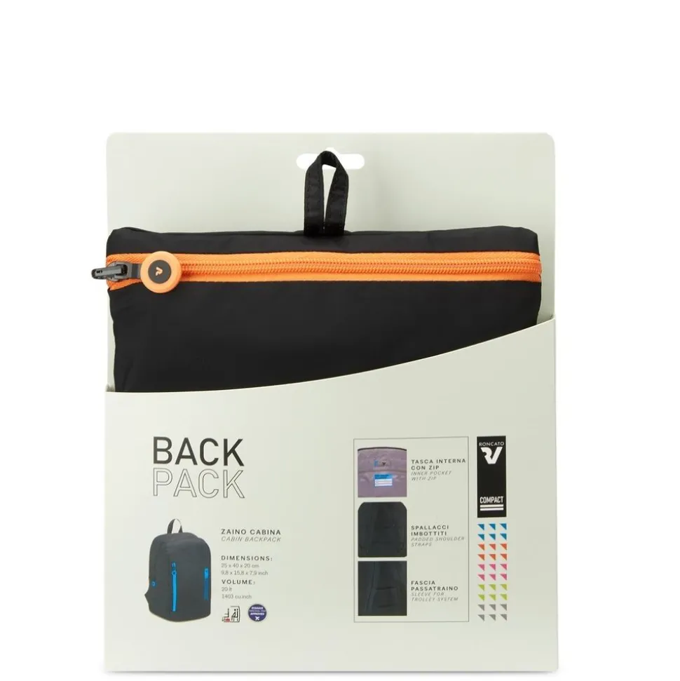 zaino_cabina_pieghevole_ryanair_xx_roncato_compact__arancio_8-1.webp Cheap Roncato Zaino cabina pieghevole Ryanair 40x20x25 Compact 2010 Arancio