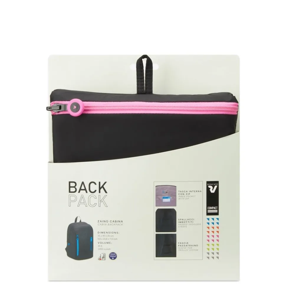 zaino_cabina_pieghevole_ryanair_xx_roncato_compact__arancio_8.webp Store Roncato Zaino cabina pieghevole Ryanair 40x20x25 Compact 2010 Arancio Rosa