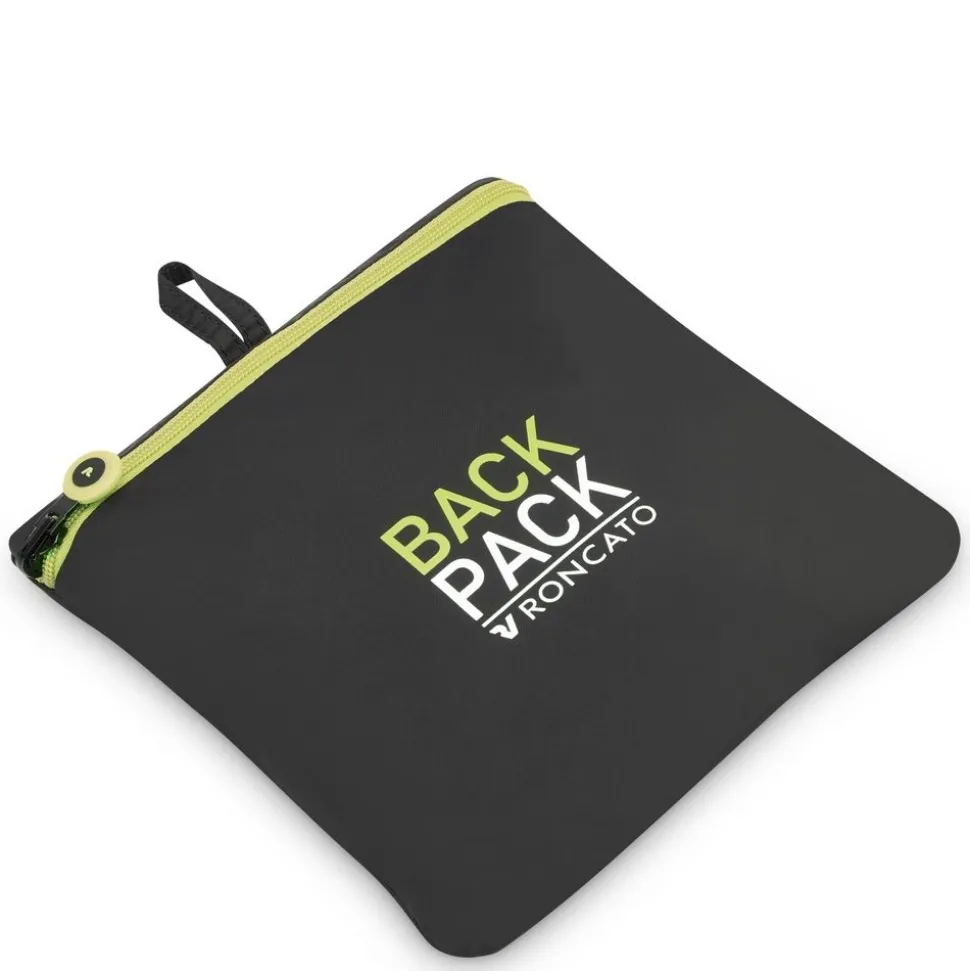 Shop Roncato Zaino cabina pieghevole Ryanair 40x20x25 Compact 2010 Cyber Lime CyberLime