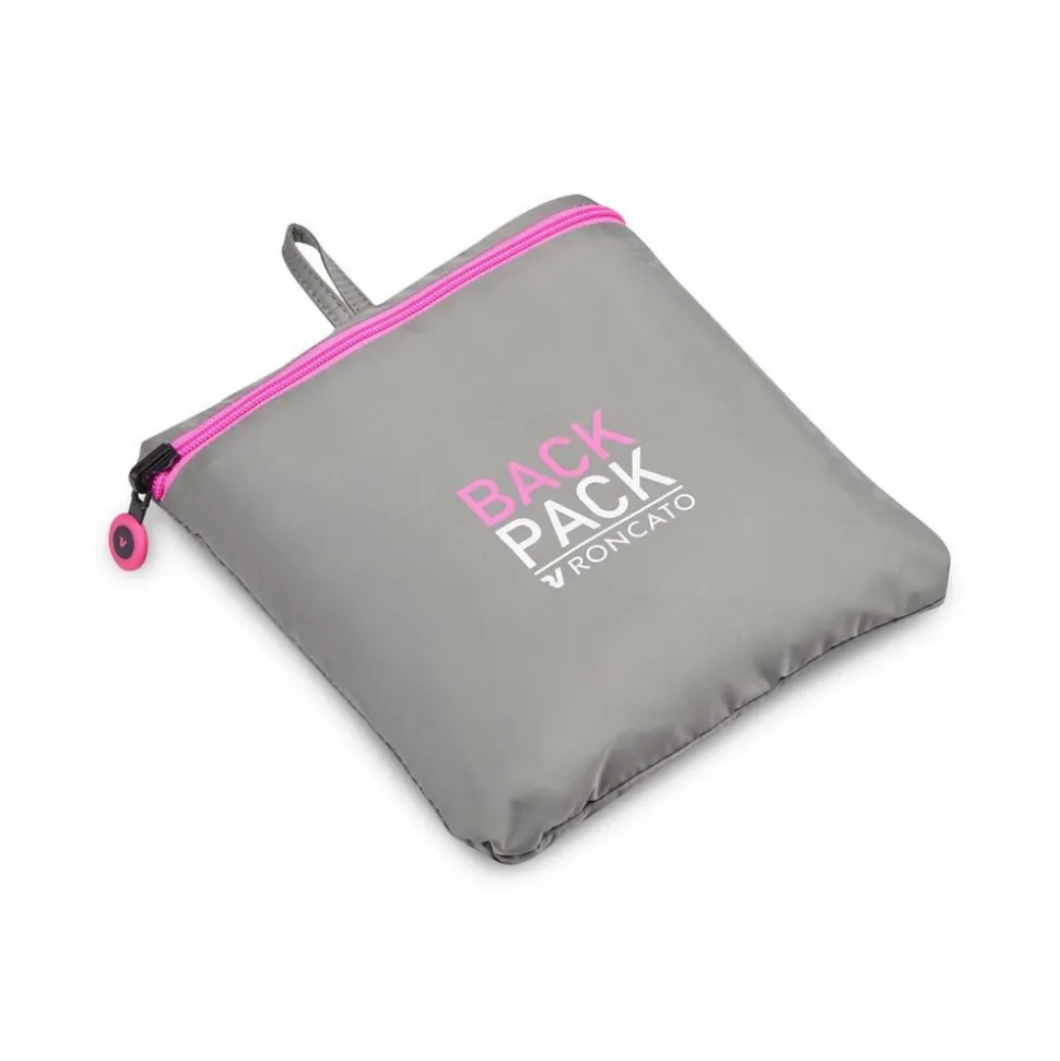 Best Sale Roncato Zaino cabina pieghevole Ryanair 40x20x25 Compact Neon 2010 Grigio
