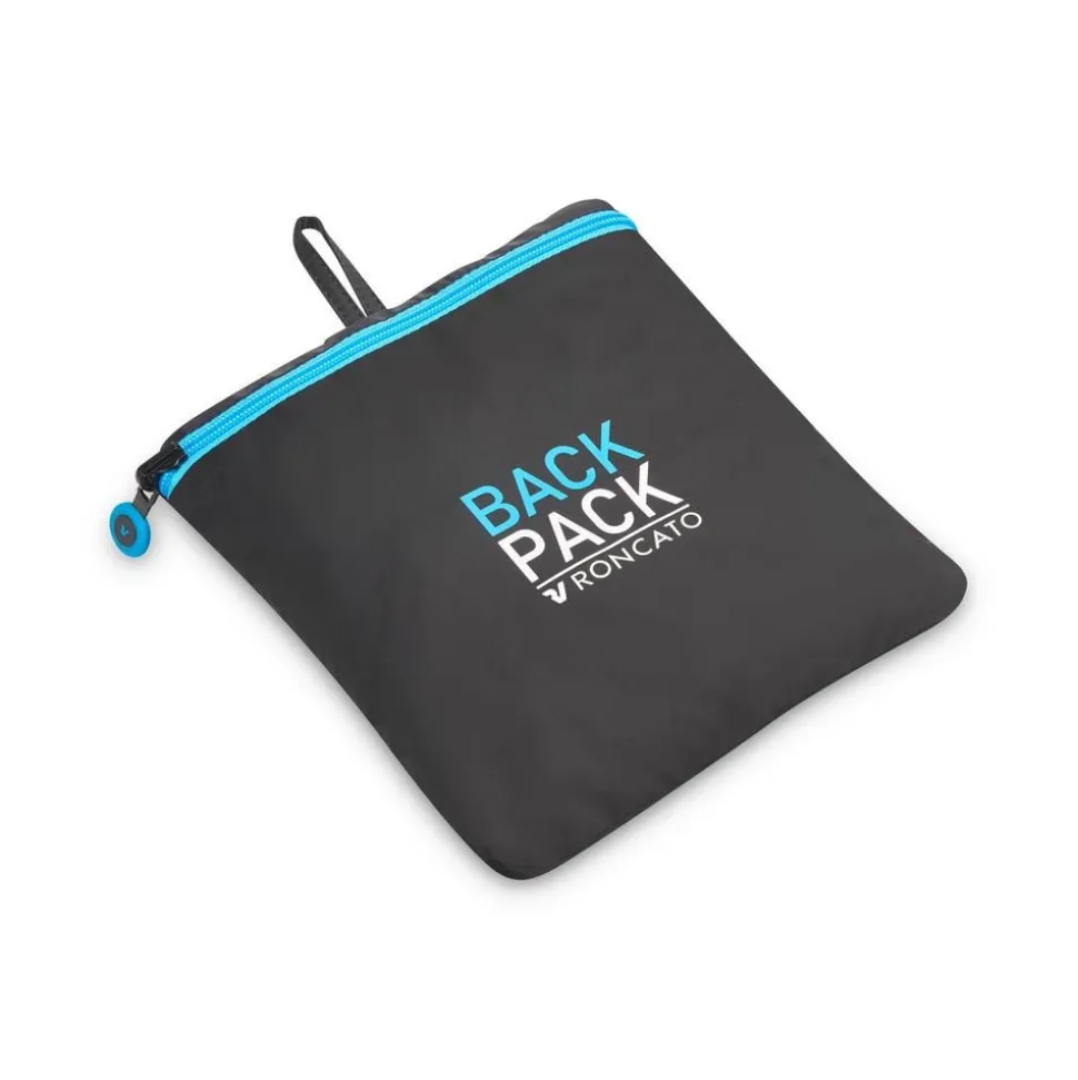 Flash Sale Roncato Zaino cabina pieghevole Ryanair 40x20x25 Compact Neon 2010 Nero
