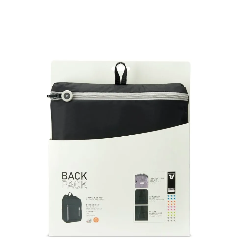 zaino_cabina_pieghevole_xx_roncato_compact__nero_fumo_8.webp Sale Roncato Zaino cabina pieghevole 45x36x20 Compact 2012 Nero Fumo NeroFumo
