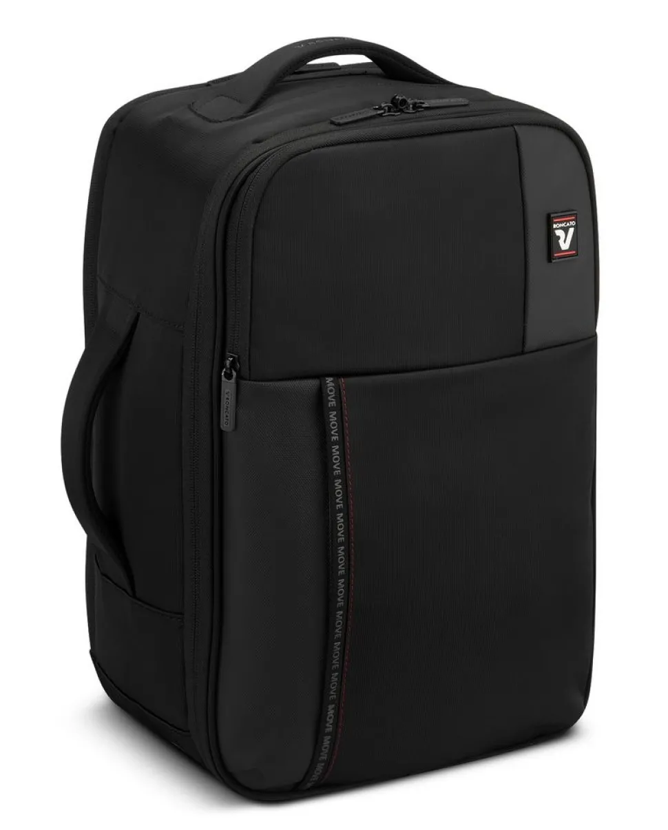 Hot Roncato Zaino cabina Ryanair 40x20x25 Move 5354 Nero Fumo NeroFumo