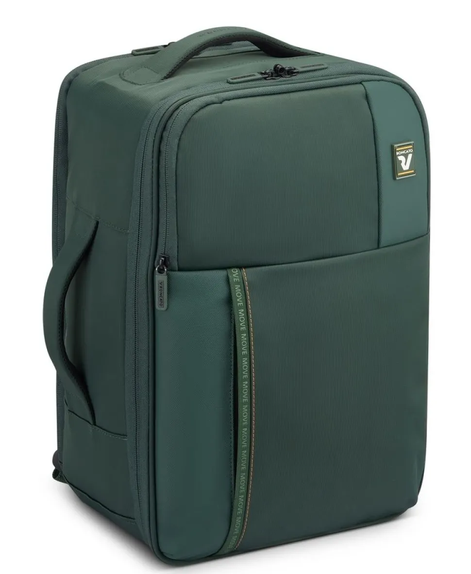 New Roncato Zaino cabina Ryanair 40x20x25 Move 5354 Verde Mimetico VerdeMimetico