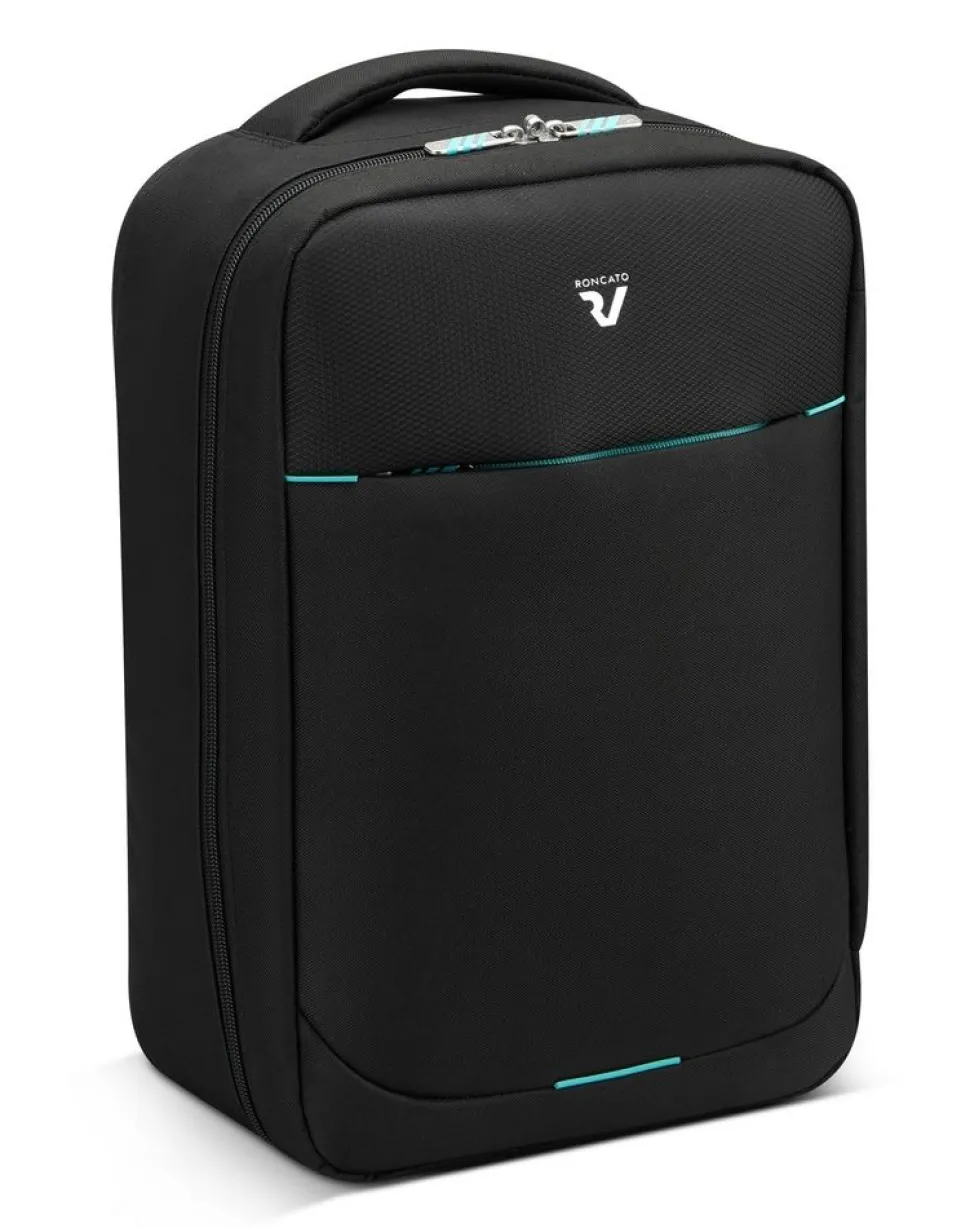 Fashion Roncato Zaino cabina Ryanair 40x20x25 Smile 2.0 4244 Nero