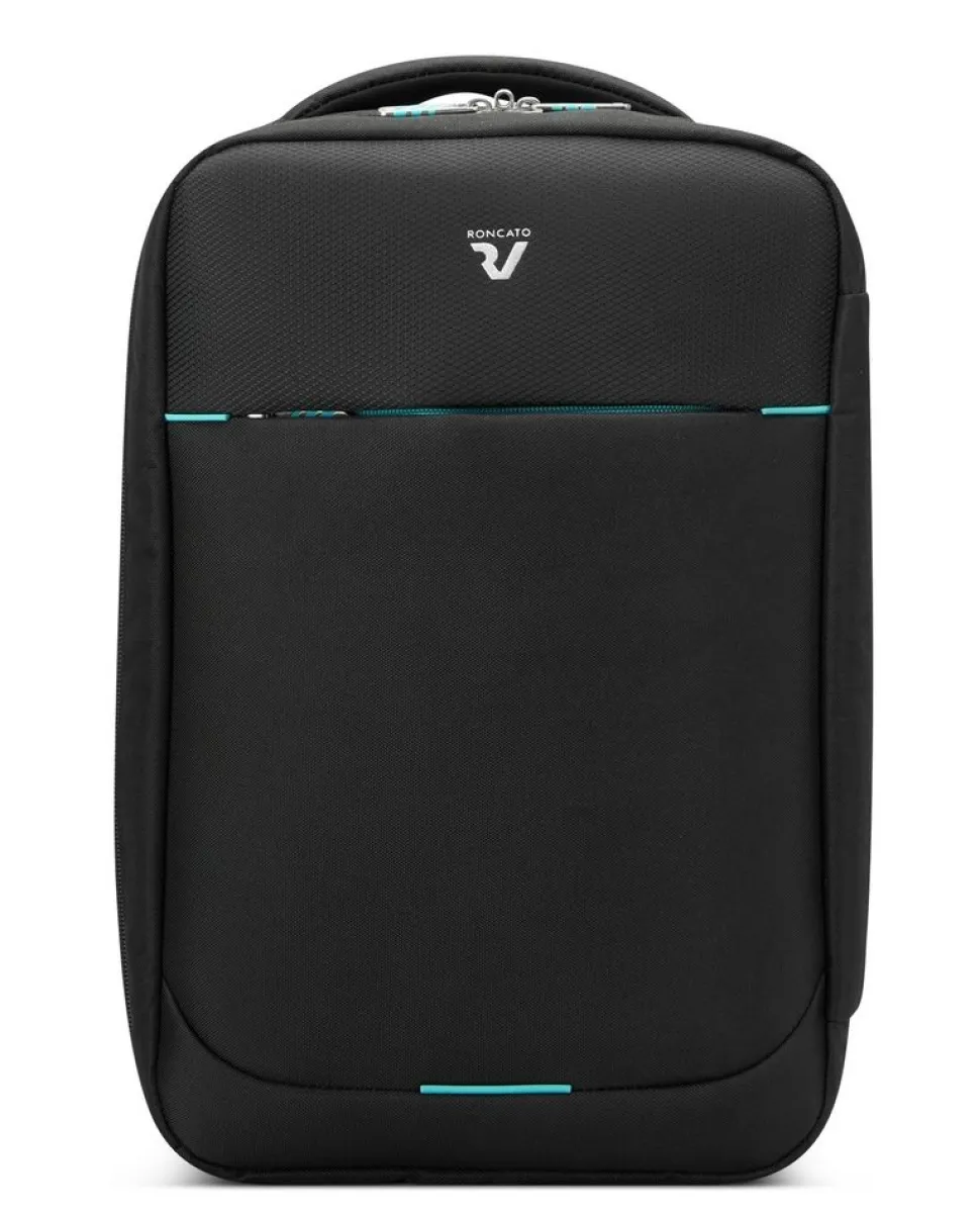 Fashion Roncato Zaino cabina Ryanair 40x20x25 Smile 2.0 4244 Nero