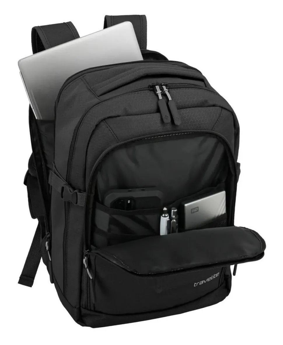 zaino_cabina_ryanair_xx_travelite_kick_off__nero_2.webp Cheap Travelite Zaino cabina Ryanair 40x20x25 Kick Off 6921 Nero