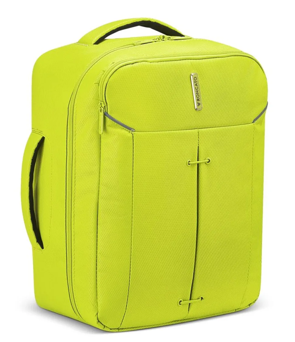 Online Roncato Zaino cabina 40x20x30 Ironik 2.0 5335 Cyber Lime CyberLime