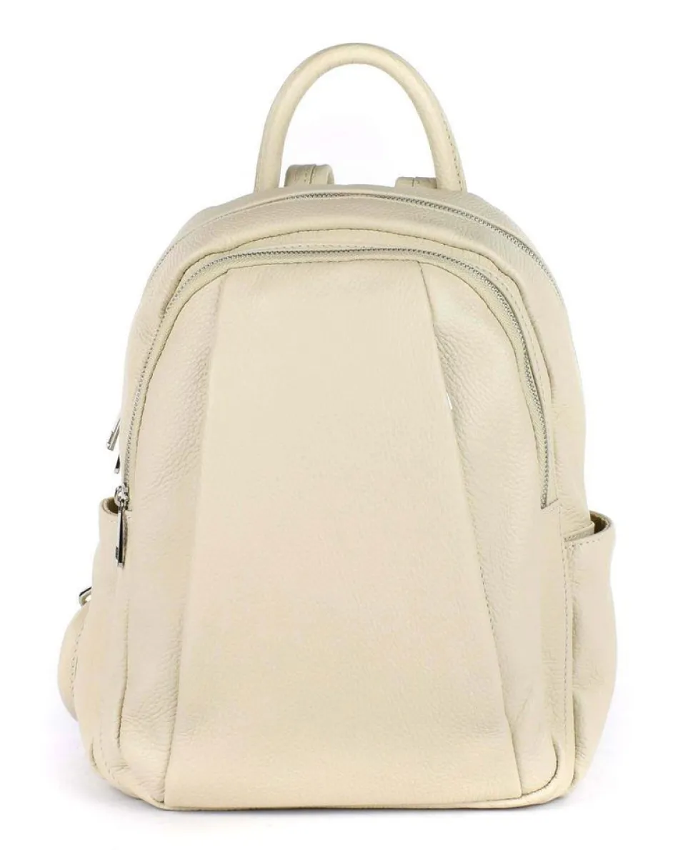 Cheap Pronto Moda Zaino donna in pelle 20167 Beige
