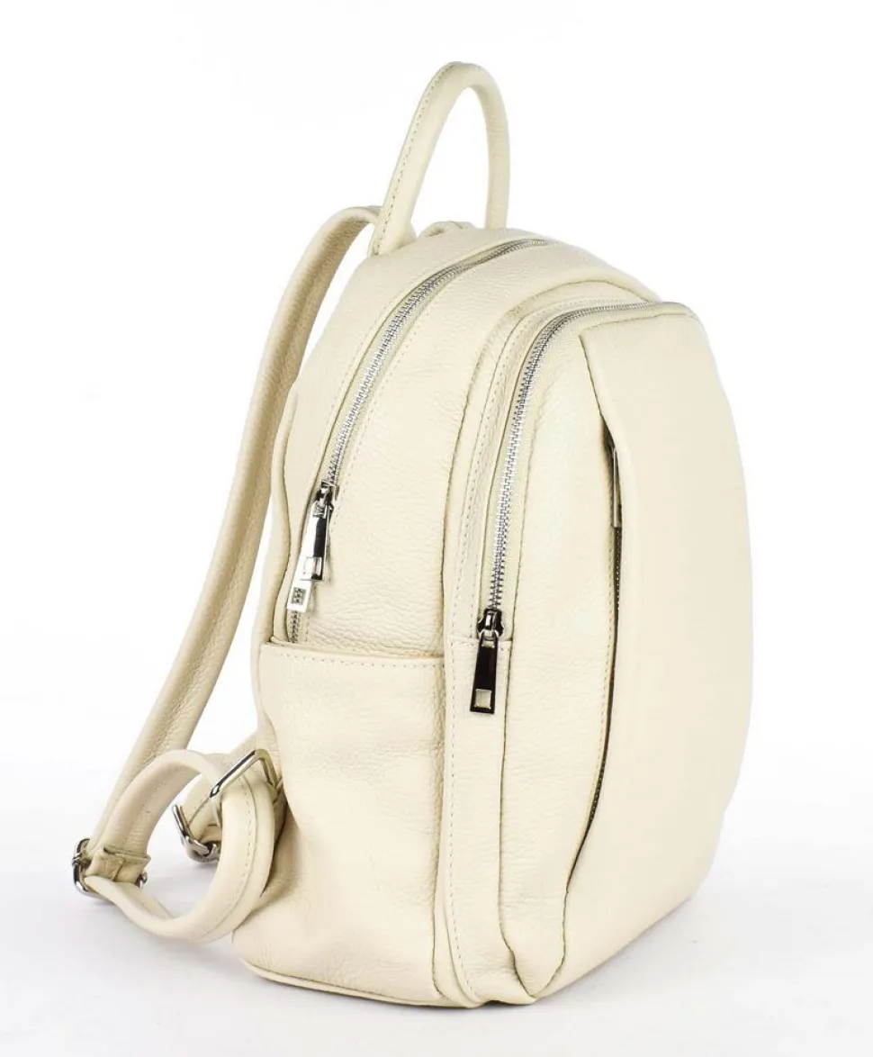 Cheap Pronto Moda Zaino donna in pelle 20167 Beige
