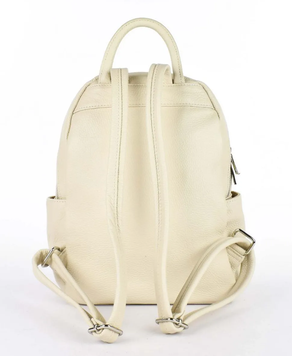 zaino_donna_in_pelle__beige_2-1.webp Cheap Pronto Moda Zaino donna in pelle 20167 Beige