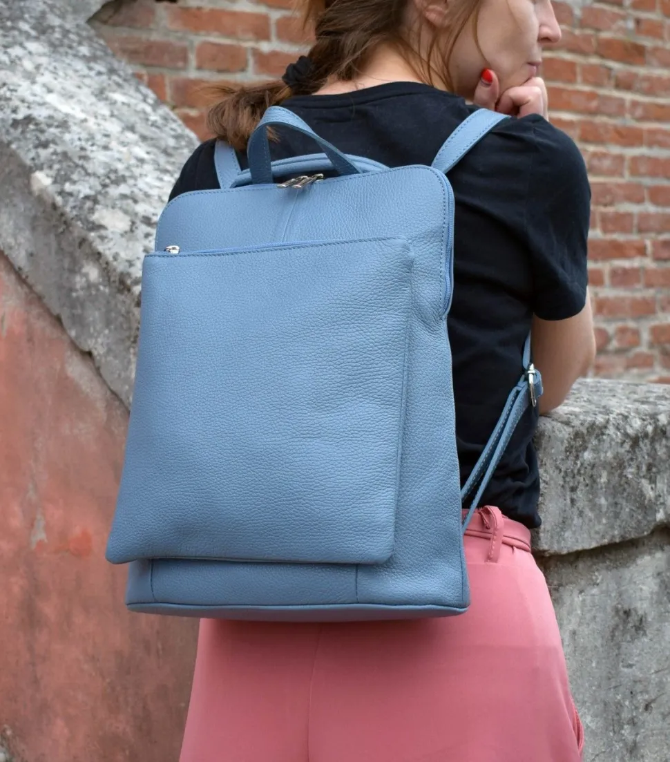 zaino_donna_in_pelle__blu_10.webp New Pronto Moda Zaino donna in pelle 001 Blu