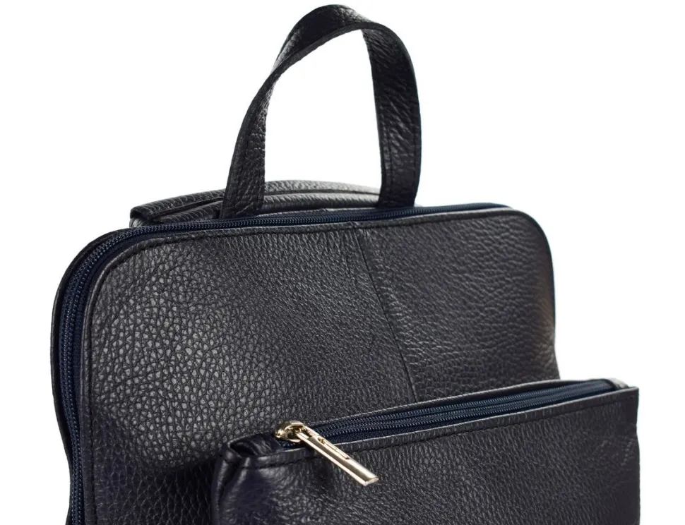 zaino_donna_in_pelle__blu_7.webp New Pronto Moda Zaino donna in pelle 001 Blu