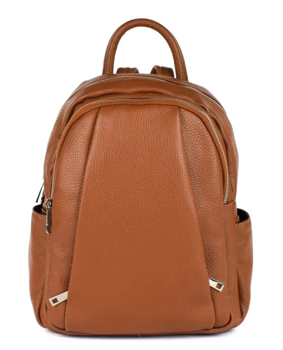 Fashion Pronto Moda Zaino donna in pelle 20167 Cuoio