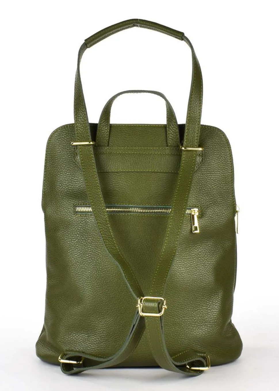 zaino_donna_in_pelle__verde_3.webp Flash Sale Pronto Moda Zaino donna in pelle 001 Verde