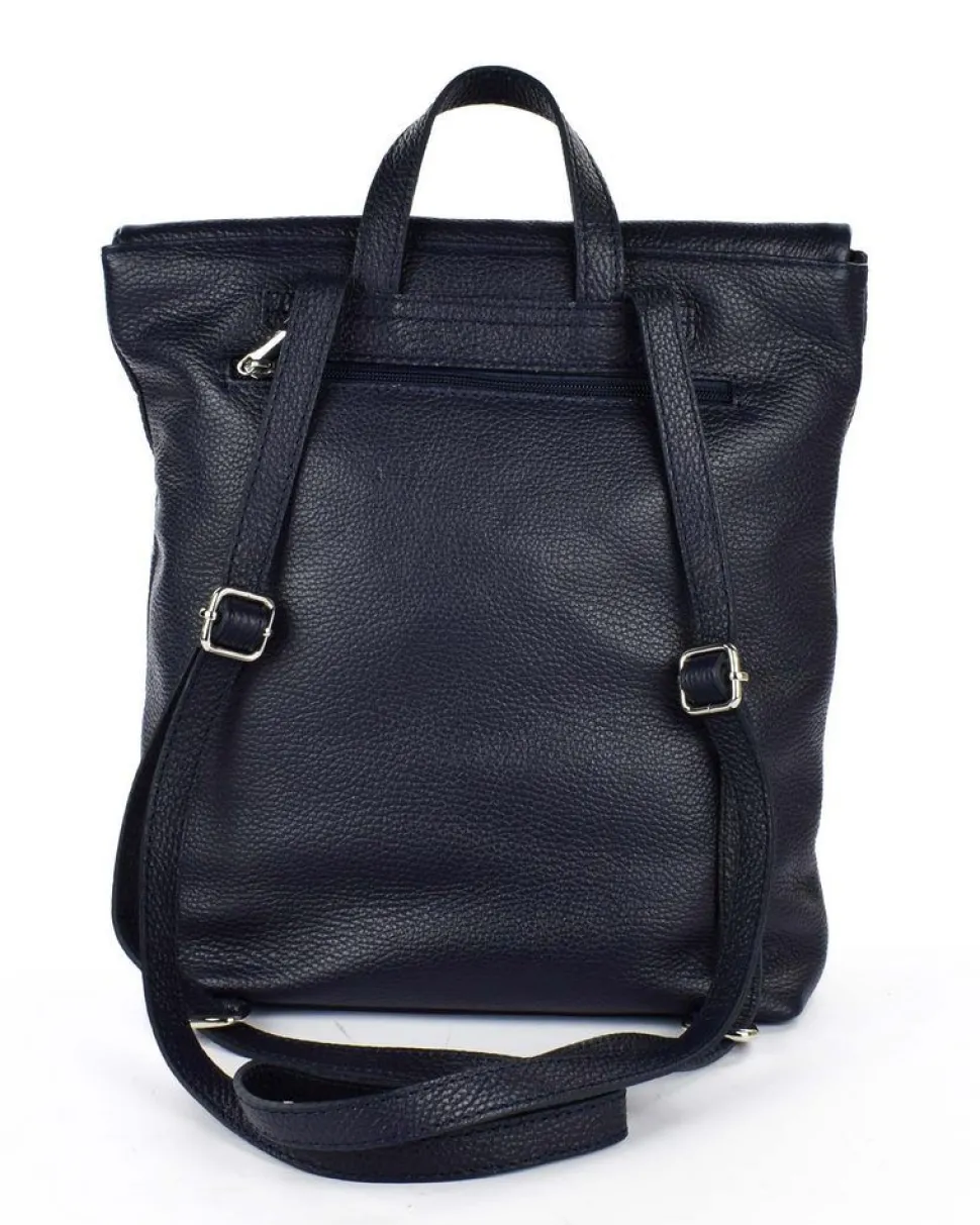 zaino_donna_in_pelle_bp_blu_2.webp Discount Pronto Moda Zaino donna in pelle BP32 Blu